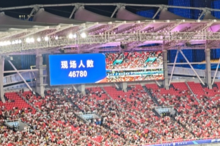 全球总决赛-太火爆了！武汉“汉超”揭幕战，沌口体育中心有46780人现场观战